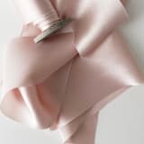 "2" Silk Ribbon - Rose Quartz" - Ribbons in pink by Honey Silks Co