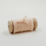 "Silk Wedding Ribbon Blush 2" Wide" - Ribbons in pink by Jordan Perry