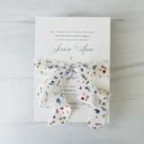 "1" Cotton Ribbon - Wildflower" - Ribbons in multicolorassorted-colors by Honey Silks Co