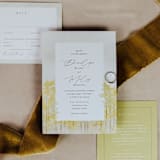 "Silk Velvet Ribbon Golden 2" Wide" - Ribbons in yellow by Jordan Perry
