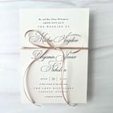 "Champagne 1/8" x 10 Yards - Satin Skinny Ribbon" - Ribbons in beige by Honey Silks Co