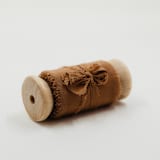 "Silk Wedding Ribbon Mocha 2" Wide" - Ribbons in brown by Jordan Perry