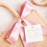 "Blush Ribbon - Precut - Small - 10 Pack" - Ribbons in pink by Veronica Esquino