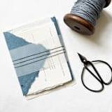 "Medium Paper Twine in Storm" - Ribbons in gray by Jenny Sanders