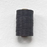 "Espresso Waxed Linen Twine, 4-Ply" - Ribbons in brown by Jenny Sanders