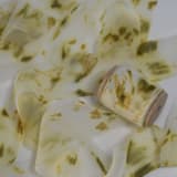 "Marigold Flower Gauzy Silk Ribbon" - Ribbons in yellow by Katelyn Cash