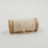 "Silk Wedding Ribbon Ivory 2" Wide" - Ribbons in beige by Jordan Perry