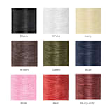 "Linen Twine Invitation Wrap- Multiple Colorways" - Ribbons in multicolor by Inkspiringletters