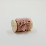 "Silk Wedding Ribbon Desert Rose 1" Wide" - Ribbons in pink by Jordan Perry