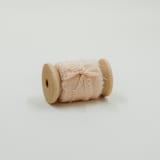 "Silk Wedding Ribbon Blush 1" Wide" - Ribbons in pink by Jordan Perry