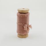 "Silk Wedding Ribbon Dusty Rose 2" Wide" - Ribbons in pink by Jordan Perry