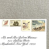 "Beach Vintage Postage, 10 Sets" - Postage Stamps in multicolor by Jennifer Kramer