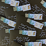 "CUSTOM Postage Set (CURRENT + Vintage stamps) // Set of 10 // $1.90 in postage" - Postage Stamps in gold by Flourish Fine Writing