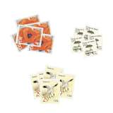 "Orange Poppies and Cranes Postage Set // Set of 5 // 73.5 Cents in postage" - Postage Stamps in orange by Flourish Fine Writing