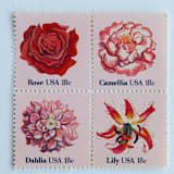 "Red Love Postage Collection" - Postage Stamps in multicolorassorted-colors by Little Postage House