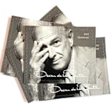 "Oscar de la Renta Black and White Portrait Postage Stamps | ODLR | Fashion Designer | Wedding Stamps | Unused USPS Forever Stamp | Pack of 5" - Postage Stamps in black by Heritage Post House