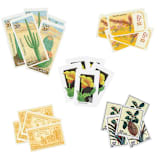 "California Desert Postage Set // Set of 5 // $.90 per set" - Postage Stamps in yellow by Flourish Fine Writing