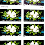 "White Magnolia Postage Stamps | Martin Johnson Heade | American Treasures Series | White Flower | Botanical | Vintage Unused USPS Postage 37c | Pack of 10" - Postage Stamps in white by Heritage Post House
