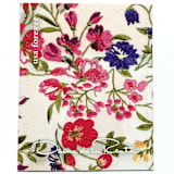 "Oscar de la Renta White Floral Fabric Postage Stamps | ODLR | Fashion Designer | Wedding Stamps | Unused USPS Forever Stamp | Pack of 5" - Postage Stamps in white by Heritage Post House