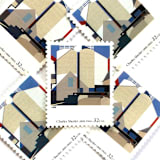 "Charles Sheeler's "Two Against the White" Postage Stamps | Four Centuries of American Art Series | Vintage Unused USPS Postage 32c | Pack of 10" - Postage Stamps in multicolor by Jennifer Kramer