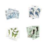 "The Marshlands Postage Set // Set of 5 // $1.85 in postage per set" - Postage Stamps in green by Flourish Fine Writing