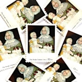 "The Freake Limner's "Mrs. Elizabeth Freake and Baby Mary" Postage Stamps | Four Centuries of American Art Series | Vintage Unused USPS Postage 32c | Pack of 10" - Postage Stamps in black by Jennifer Kramer