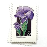 "Fringed Gentian Postage Stamps | American Wildflower Series | Purple Flower | Botanical | Vintage Unused USPS Postage 29c | Pack of 10" - Postage Stamps in purple by Heritage Post House