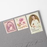 "29 Cent Oregano Postage Stamps // Set of 5 // UNUSED Vintage Stamps" - Postage Stamps in pink by Flourish Fine Writing