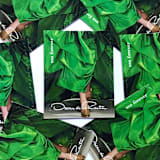 "Oscar de la Renta Green Dress Postage Stamps | ODLR | Fashion Designer | Wedding Stamps | Unused USPS Forever Stamp | Pack of 5" - Postage Stamps in green by Heritage Post House