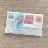 "92 cents . Balloon vintage postage stamps . Set of 5" - Postage Stamps in multicolorassorted-colors by Kristen Melchor