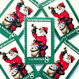 ""Santa Claus" Postage Stamps | Contemporary Christmas Series | Unused USPS Postage 8c | Pack of 20" - Postage Stamps in green by Heritage Post House