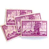 ""300th Anniversary of New York City" Postage Stamps | Unused USPS Postage 3c | Pack of 20" - Postage Stamps in red by Heritage Post House