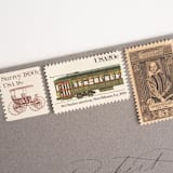 "20 Cent New Orleans Streetcar Stamps // Set of 10 // UNUSED Vintage stamps" - Postage Stamps in green by Flourish Fine Writing