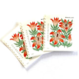 "Wood Lily Postage Stamps | Mountain Flora Series | Wedding Stamps | Vintage Unused USPS Postage Forever Stamps | Pack of 10" - Postage Stamps in red by Heritage Post House