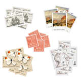 "Old World Verona Sunset Postage Set // Set of 5 // $1.03 in postage per set" - Postage Stamps in orange by Flourish Fine Writing
