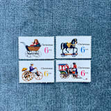 "Christmas Magic Postage Collection" - Postage Stamps in multicolorassorted-colors by Little Postage House