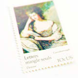 "10 Cent Letters Mingle Souls- Gainsborough // Set of 10 // UNUSED Vintage Postage" - Postage Stamps in green by Flourish Fine Writing