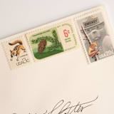 "13 Cent Chipmunk Postage Stamps // Set of 10 // UNUSED Vintage Stamps" - Postage Stamps in natural by Flourish Fine Writing