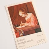 "10 Cent Universal Postal Union, Terborch Postage Stamps // Set of 10 // UNUSED Vintage Stamps" - Postage Stamps in natural by Flourish Fine Writing