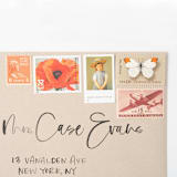 "Verona Sunset Destination Italy Postage Set // Set of 5 // $1.03 in postage per set" - Postage Stamps in orange by Flourish Fine Writing
