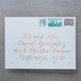 "New York Postage Collection" - Postage Stamps in multicolorassorted-colors by Little Postage House