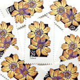 "Tickseed Postage Stamps | American Wildflower Series | Yellow Flower | Botanical | Vintage Unused USPS Postage 29c | Pack of 10" - Postage Stamps in yellow by Heritage Post House