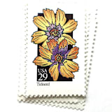 "Tickseed Postage Stamps | American Wildflower Series | Yellow Flower | Botanical | Vintage Unused USPS Postage 29c | Pack of 10" - Postage Stamps in yellow by Heritage Post House