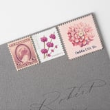 "Winter Beautyberry Forever Stamps // Set of 10 // UNUSED Vintage Stamps" - Postage Stamps in purple by Flourish Fine Writing