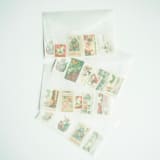 "Classic Holiday Postage Set // Grab Bag Style // $.82 per envelope // Set of 5" - Postage Stamps in red by Flourish Fine Writing