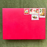 "Here Comes Santa Postage Collection" - Postage Stamps in multicolorassorted-colors by Little Postage House