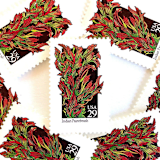 "Indian Paintbrush Postage Stamps | American Wildflower Series | Red Flower | Botanical | Vintage Unused USPS Postage 29c | Pack of 10" - Postage Stamps in red by Heritage Post House