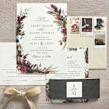 "79 cents . Neutral Art vintage postage stamps . Set of 5" - Postage Stamps in natural by Kristen Melchor