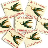 ""Christmas Angel" Postage Stamps | Christmas Issue | Unused USPS Postage 5c | Pack of 20" - Postage Stamps in natural by Heritage Post House