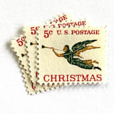 ""Christmas Angel" Postage Stamps | Christmas Issue | Unused USPS Postage 5c | Pack of 20" - Postage Stamps in natural by Heritage Post House